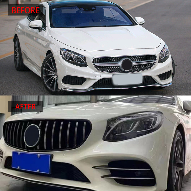 GT Vertical-Bar Vertical-Bar Front Grille for Mercedes-Benz S-Class (2015 - 2017)
