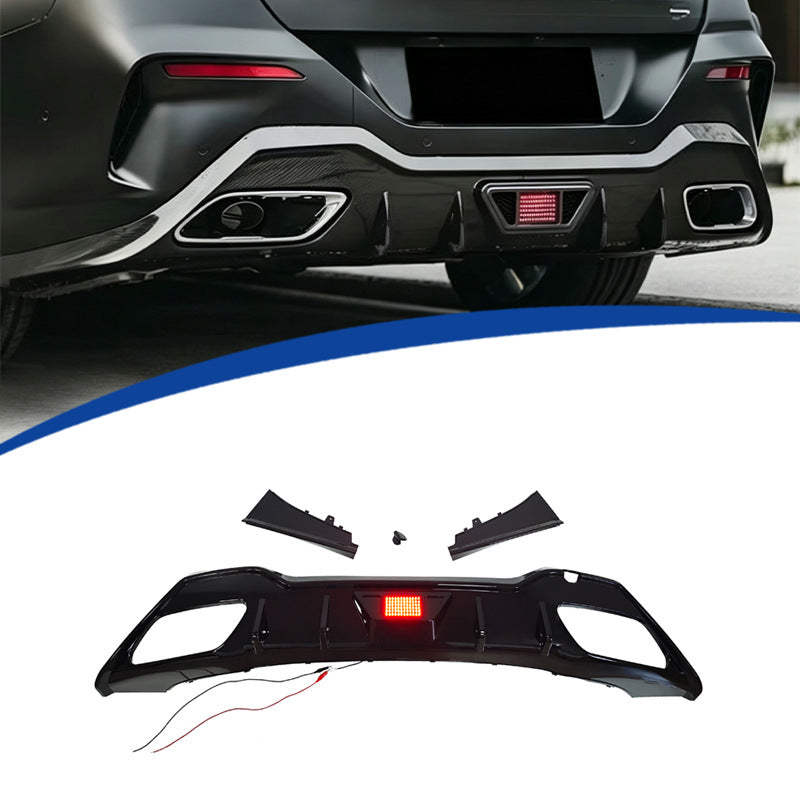 4-Door LED Illuminated Rear Diffuser Lip for BMW 8 Series G16 (2021 - 2026)