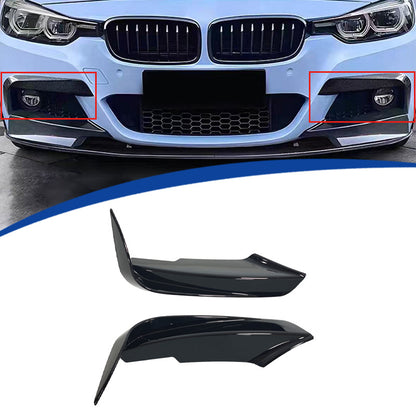 MT Sport Sport Canards for BMW 3 Series (2013 - 2019), Glossy Black