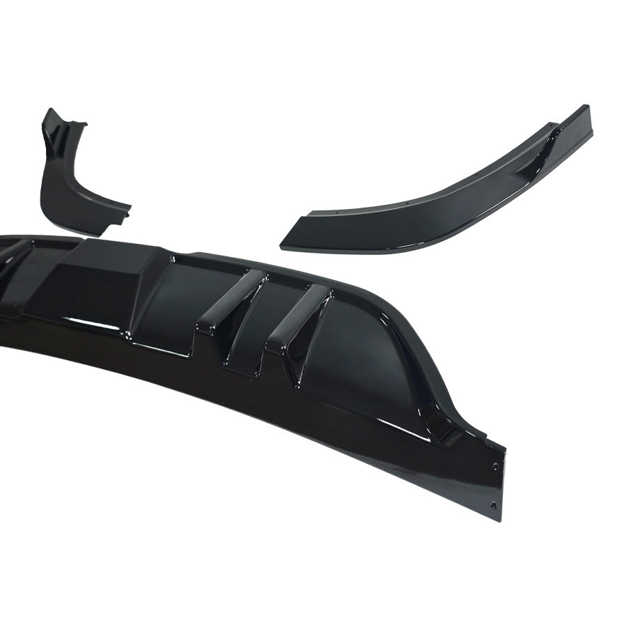 Blacked-Out 3-Section Rear Diffuser Lip for Lexus RX350 (2023 - 2026)