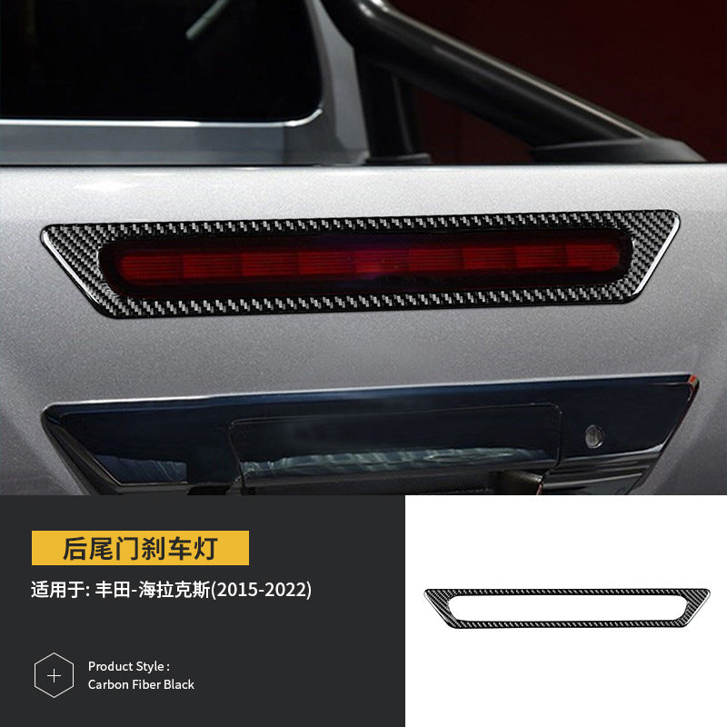 Epoxy Resin Carbon Fiber Interior Trim Kit for Toyota Hilux (2015 - 2022)