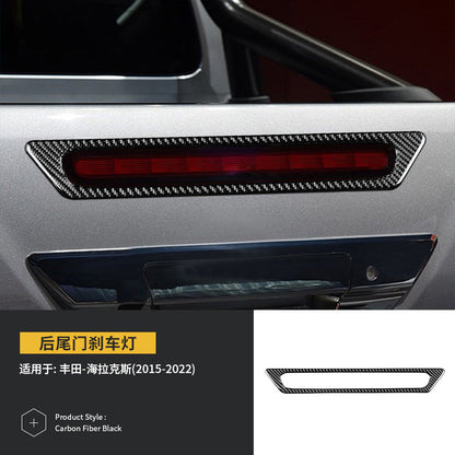 Epoxy Resin Carbon Fiber Interior Trim Kit for Toyota Hilux (2015 - 2022)