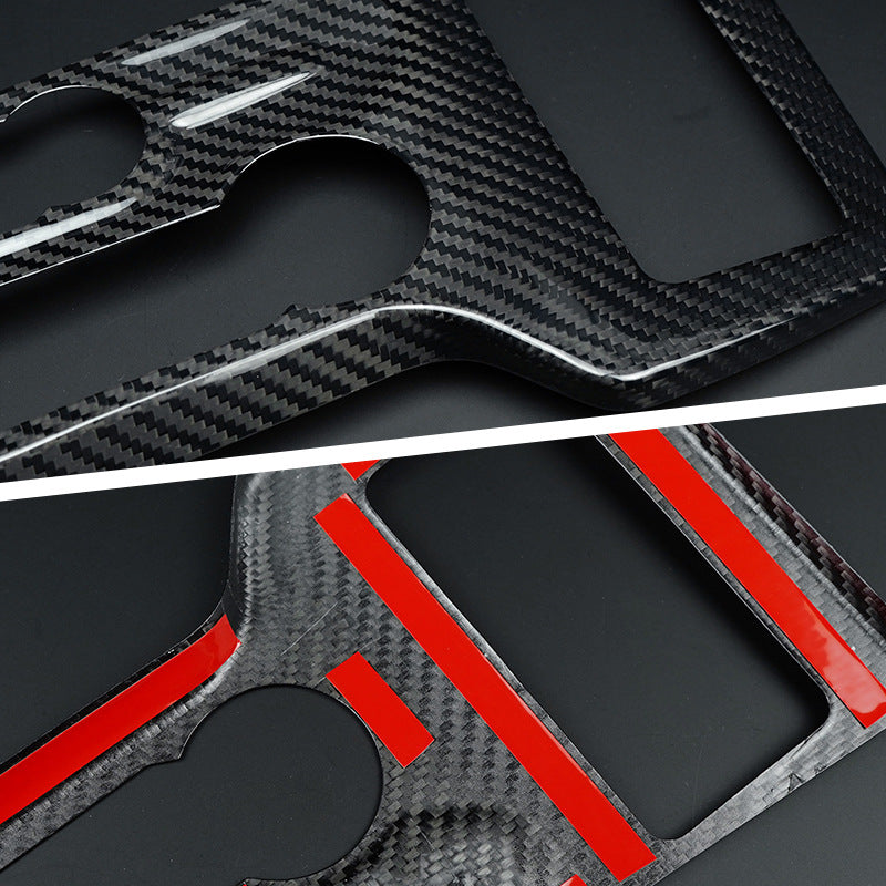 Real Carbon Fiber AC Knob Panel Trim for Ford F-150 (2021 - 2025)