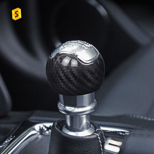 Carbon Fiber Gear Shift Knob Cover for Ford Mustang (Manual) (2015 - 2023)