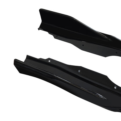 Blacked-Out Side Skirts for BMW X1 U11 (2023 - 2026), Glossy Black