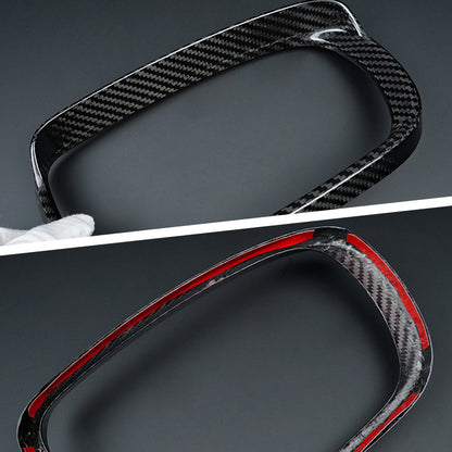 Real Carbon Fiber Side Mirror Front Frame Trim for Dodge Durango (2015 - 2023)