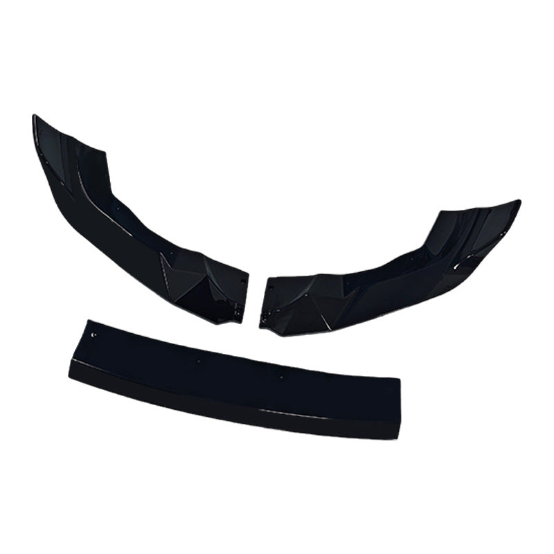 3-Section Front Lip Spoiler for BMW M2 F87 (2015 - 2021), Glossy Black