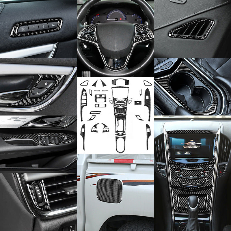 Epoxy Resin Carbon Fiber Decorative Trim for Cadillac ATS (2013 - 2019)
