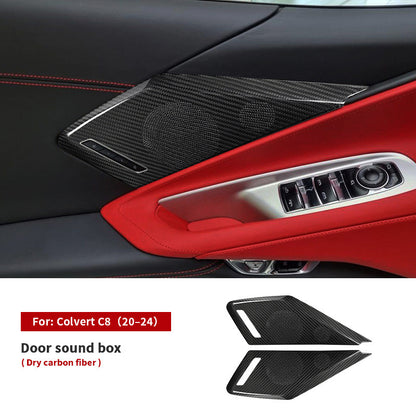 Real Carbon Fiber Decorative Trim Kit for Corvette C8 (2020 - 2025)