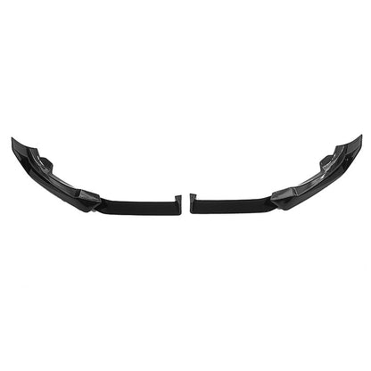 4-Section MP-Style Front Lip Spoiler for BMW X6 G06 (2023 - 2026), Glossy Black