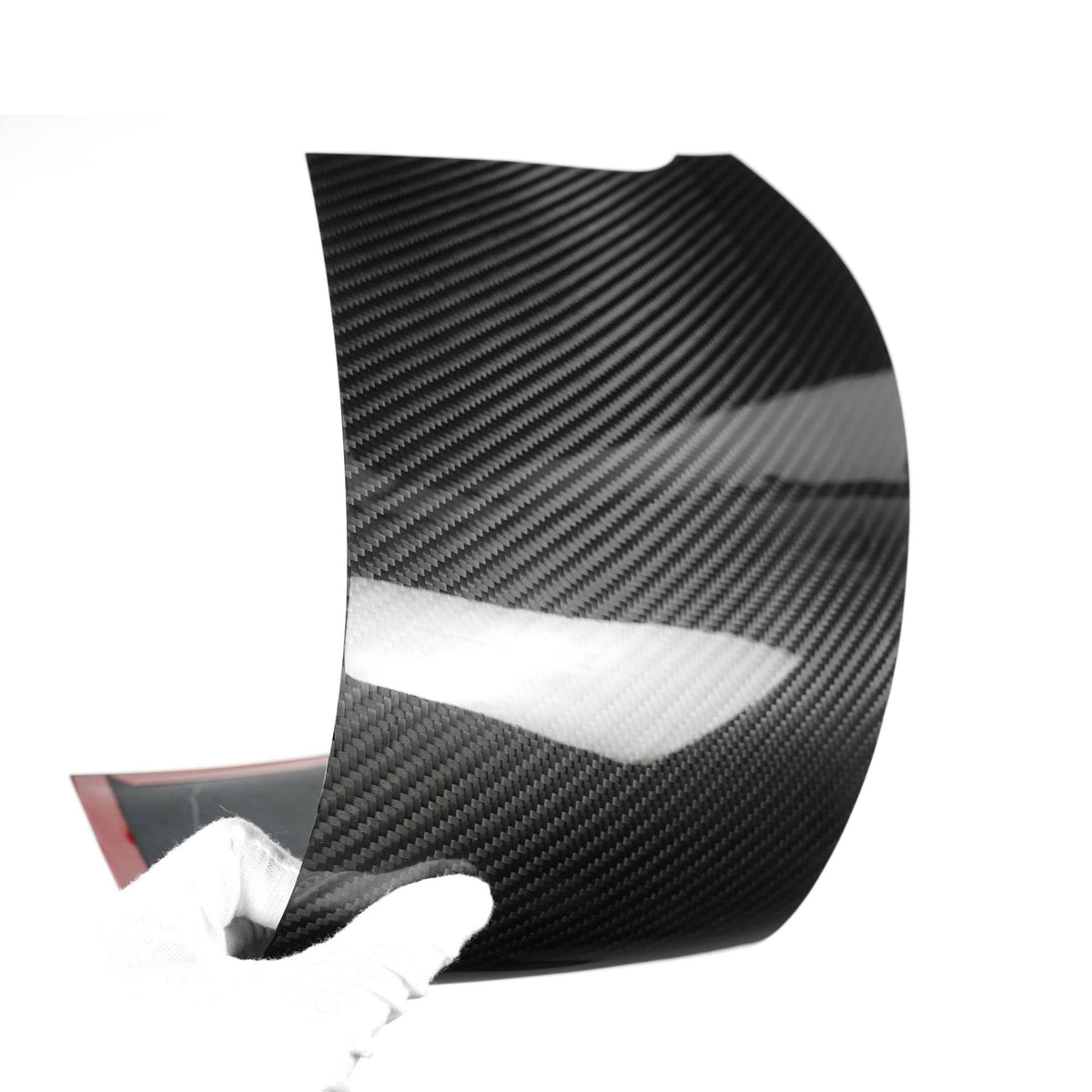 Real Carbon Fiber Gear Selector Frame Trim for Fiat 500