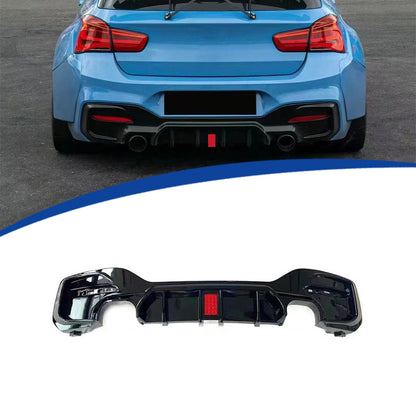 MP-Style LED Illuminated Rear Diffuser Lip for BMW 1 Series F20 (2015 - 2019)