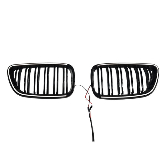 LED Illuminated Double-Slat Grille for BMW 2 Series F22 (alternate view 2)