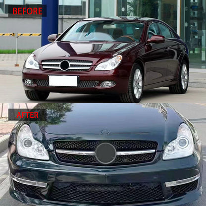 适用于2009-2011款奔驰CLS级W219改装款AMG中网
