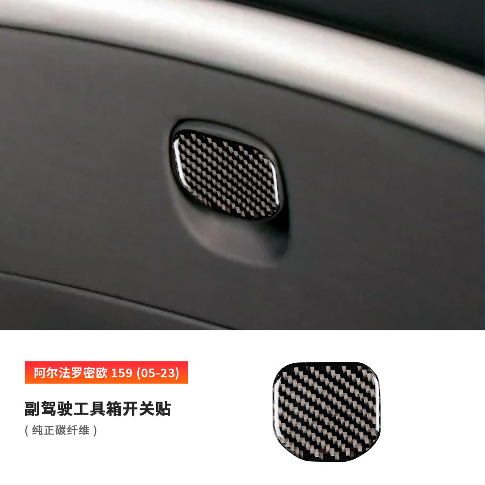 Epoxy Resin Carbon Fiber Interior Trim for Alfa Romeo 159 (2005 - 2023)
