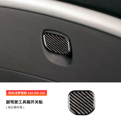 Epoxy Resin Carbon Fiber Interior Trim for Alfa Romeo 159 (2005 - 2023)