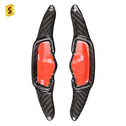 Dry Carbon Fiber Steering Wheel Shift Trim for Kia K5 (2020+)
