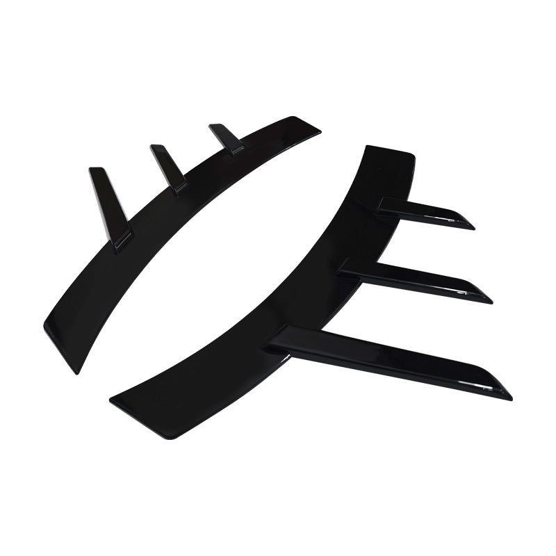 MP-Style Rear Wheel Arch Trim for BMW M2 G87 (2022 - 2026), Glossy Black