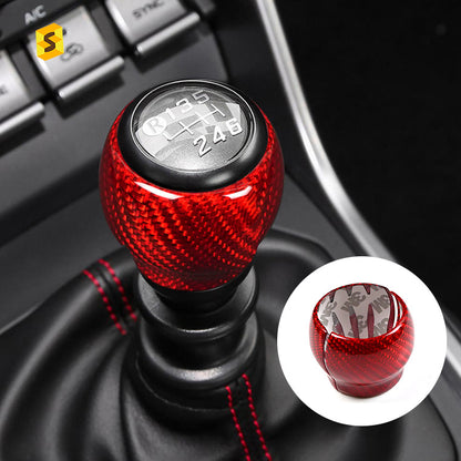 Real Carbon Fiber Gear Shift Knob Cover for Toyota 86 / Subaru BRZ (2022 - 2023)