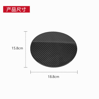 Real Carbon Fiber Fuel Door Cover for Subaru WRX (2015 - 2021)