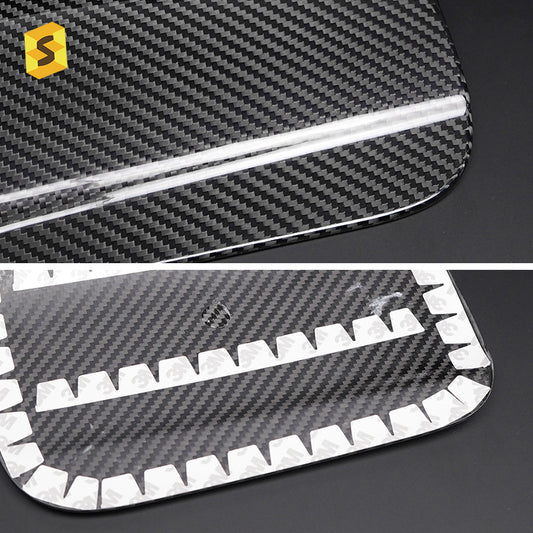 Carbon Fiber Fuel Door Cover for Toyota Camry (2024-2025) (alternate view 4)