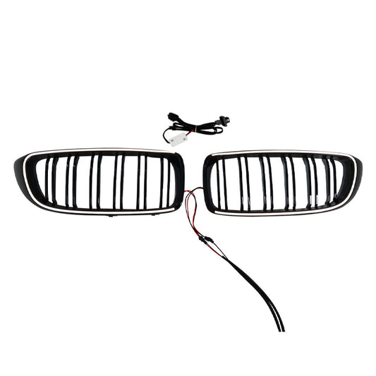 LED Illuminated Double-Slat Grille for BMW 4 Series F32 (alternate view 2)