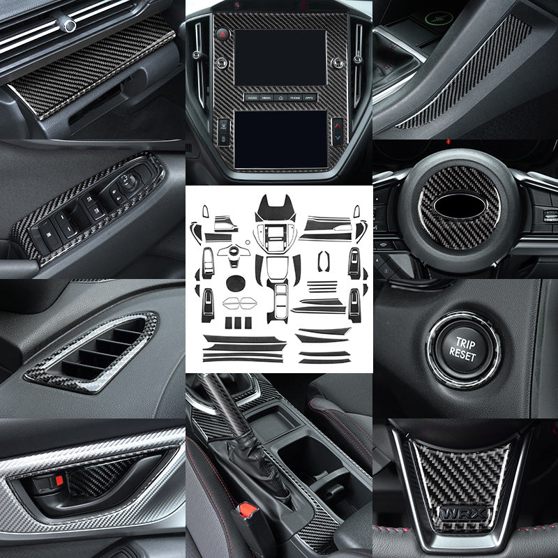 Epoxy Resin Carbon Fiber Interior Trim Kit for Subaru WRX