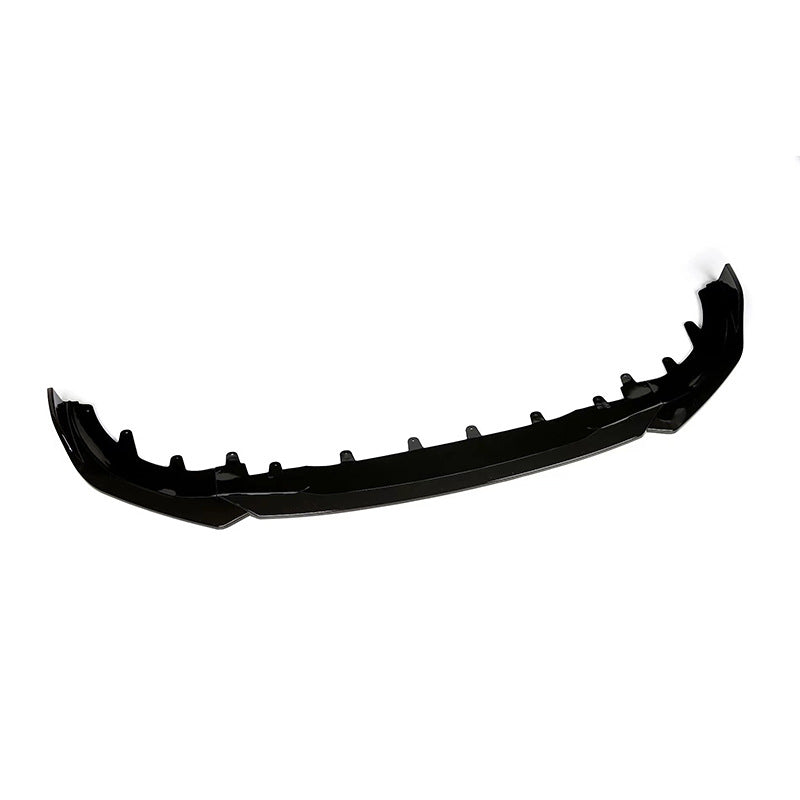 3-Section MP-Style Front Lip Spoiler for BMW 2 Series G42 (2021 - 2026), Glossy Black