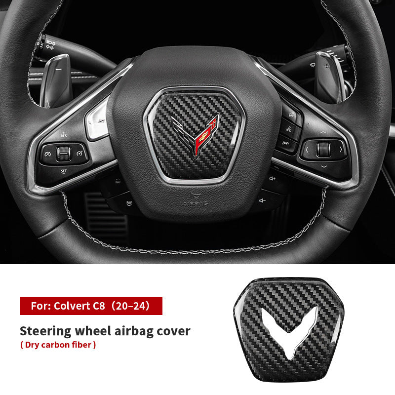Real Carbon Fiber Decorative Trim Kit for Corvette C8 (2020 - 2025)