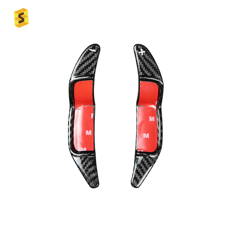 Real Carbon Fiber Steering Wheel Shift Paddle Cover for MINI R55 / R56