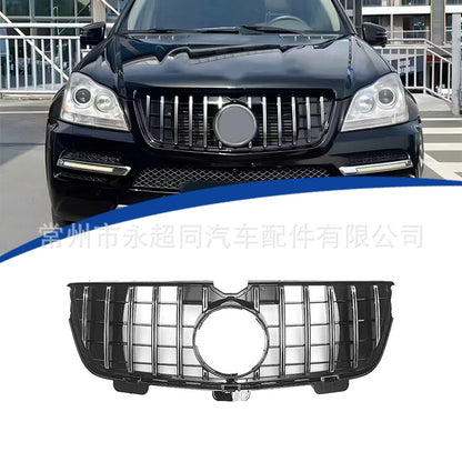 适用于10-12款奔驰GL级X164中网GT款ABS材质替换安装适合2横杠车