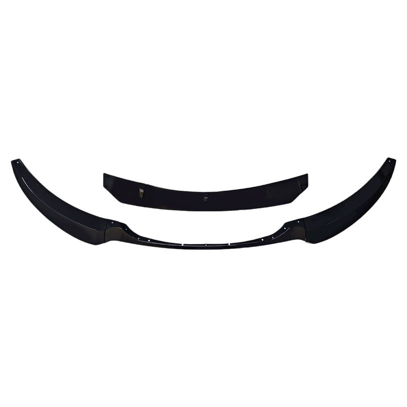 MT 4-Section Front Lip Spoiler for BMW 1 Series E82 (2009 - 2011), Glossy Black