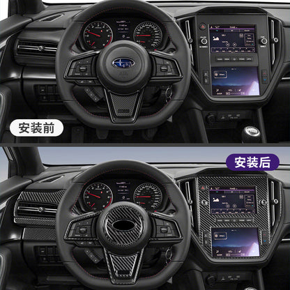 Epoxy Resin Carbon Fiber Interior Trim Kit for Subaru WRX