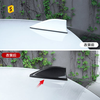 Real Carbon Fiber Shark Fin Antenna Cover for Subaru BRZ / WRX