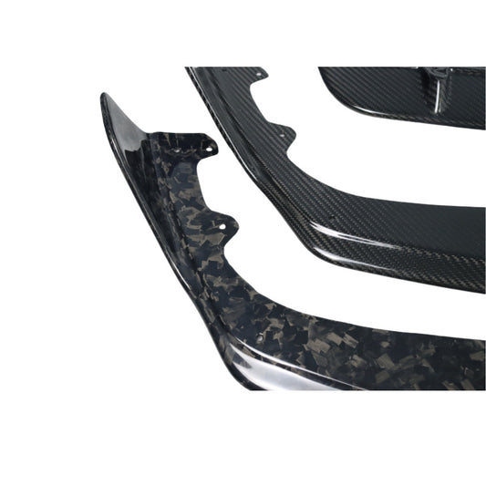 ST Style Dry Carbon Fiber 3-Piece Front Lip for BMW X5M F95 (2020+)