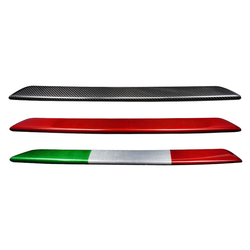 Real Carbon Fiber Front Bumper Lip Trim for Fiat Abarth 500 / 595