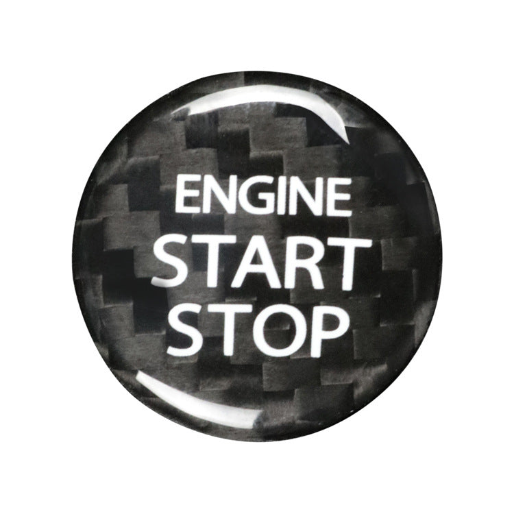 Carbon Fiber Push-Start Button Trim for Suzuki Vitara / Alivio / Kizashi
