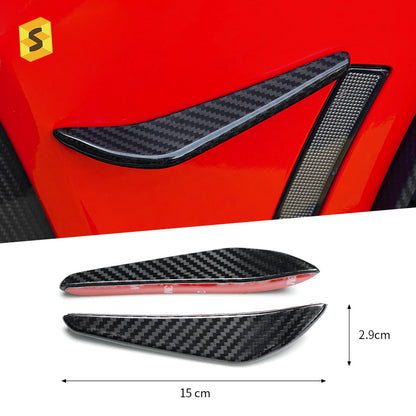 Real Carbon Fiber Canard Trim for Ford / Ford Mustang (2024)