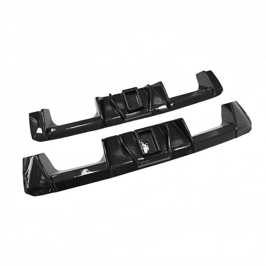 Carbon Fiber Rear Lip Diffuser with LED Light for BMW M3 G80 / M4 G82 (2021+)