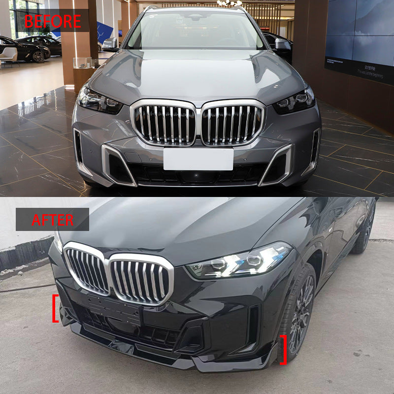 TOP-Style 3-Section Front Lip Spoiler for BMW X5 G05 (2023 - 2026)