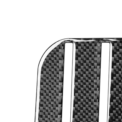 Prepreg Dry Carbon 3*3 3K Real Carbon Fiber Interior Armrest Box Slot Mat Trim for Toyota Tundra XK50 Facelift (2014-2021)
