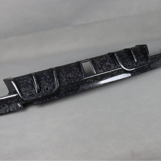 Carbon Fiber Rear Lip with LED & Exhaust Tips for BMW X5M F95 / X5 G05 (2020+)