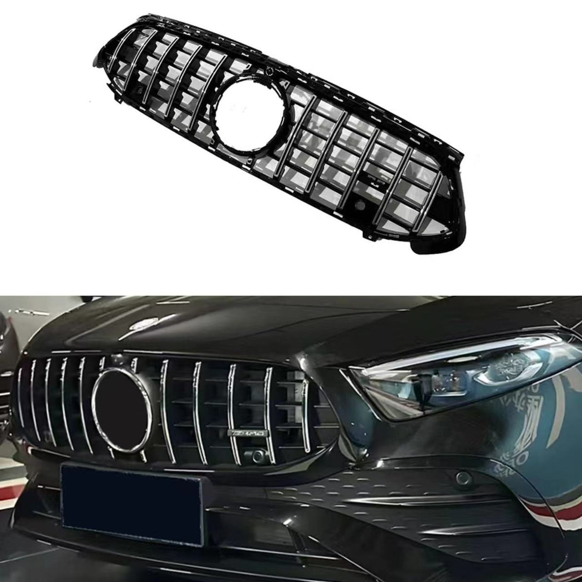 GT-Style Front Grille for Mercedes-Benz A-Class W177 (2023 - 2026)