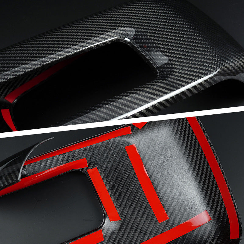 Real Carbon Fiber Side Mirror Cover for Ford