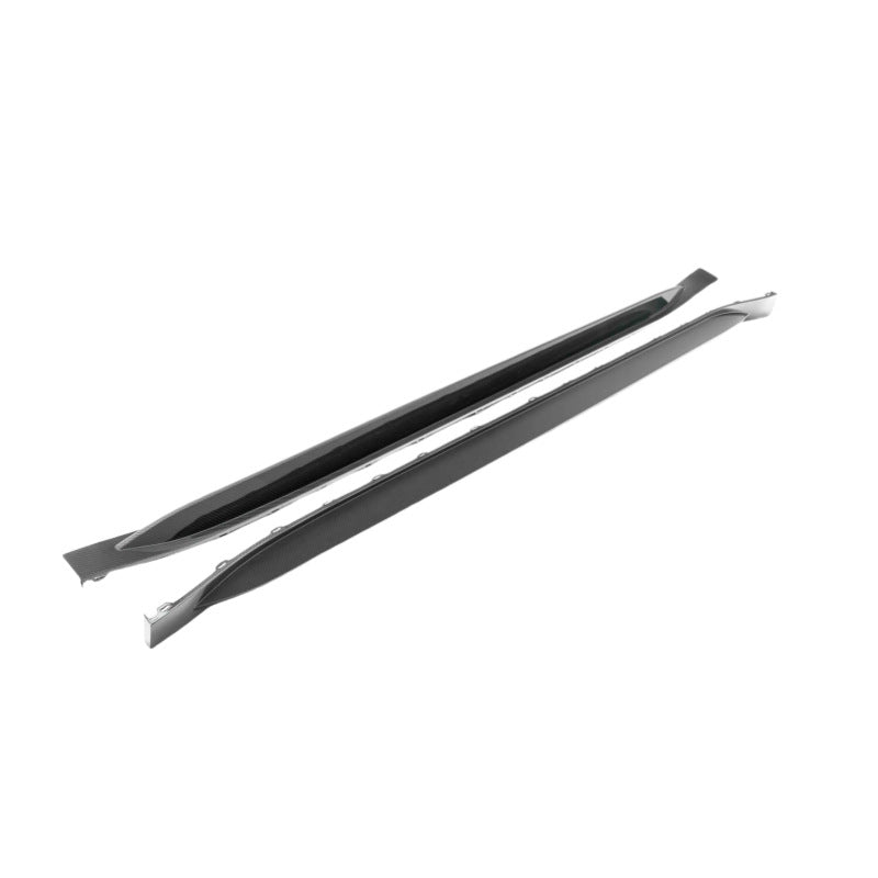 3×3 3K Twill Dry Carbon Fiber OEM Style Side Skirts for BMW G80/G81 M3 & G82/G83 M4 | Drilling Mount