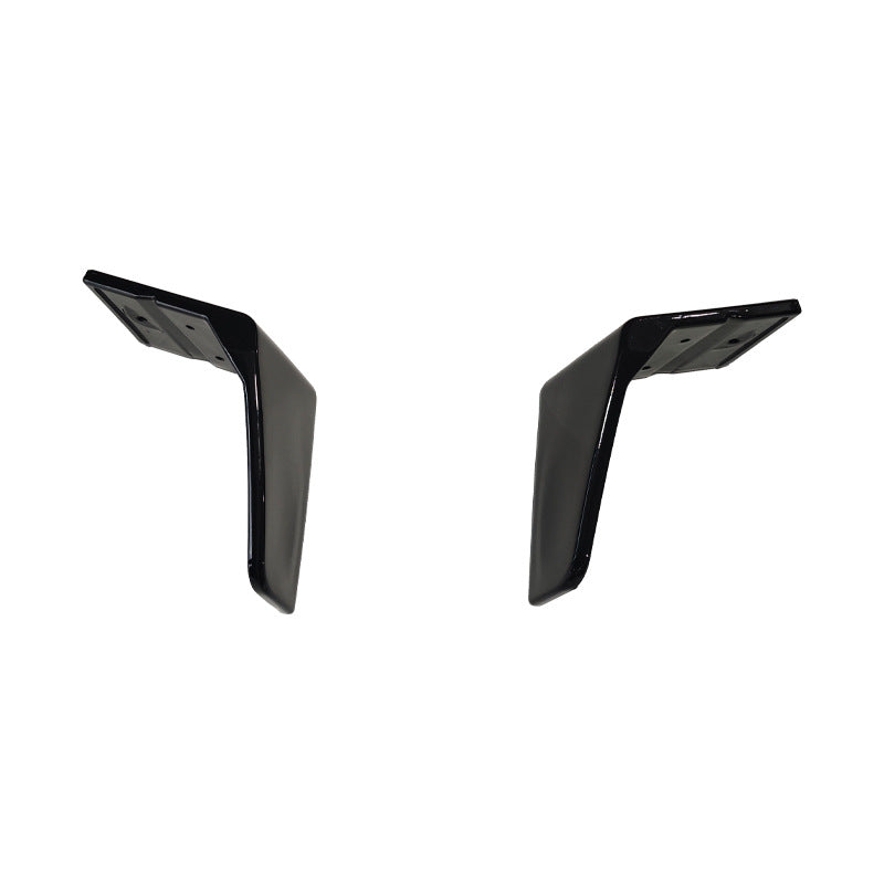 1 Pair MP-Style Gloss Black Rear Bumper Lower Side Splitter Spoilers for BMW iX I20 (2021 - 2026)