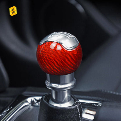 Carbon Fiber Gear Shift Knob Cover for Ford Mustang (Manual) (2015 - 2023)