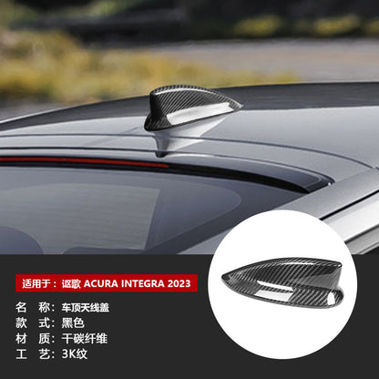 Real Carbon Fiber Roof Antenna Cover for Acura Integra