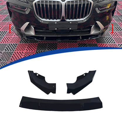 Standard 3-Section Front Lip Spoiler for BMW X7 G07 (2023 - 2025)