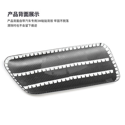 Real Carbon Fiber Center Armrest Lid Trim for Toyota Camry (2018)